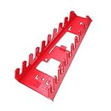 Biuuu プラスチックスパナラックレンチホルダ収納ラックレールトレイレンチオーガナイザツール