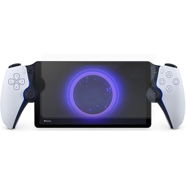 【ほぼ新品】PS5ポータブル＋専用クレードル＋強化フィルム ほぼ新品】PS5ポータブル＋専用クレードル＋強化フィルム