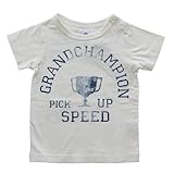 jeans-b. 2nd racing Tシャツ (オフホワイト) 90cm