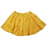 《春夏対応》 nico hrat(ニコフラート) 製品洗い加工済み 42/2天竺タックスカート 80cm/YE NO.B-271301