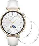 Gosento For HUAWEI WATCH GT4 41mm ガラスフィルム 2.5Dラウンドエッジ加工 日本旭硝子素材AGC 高透過率 強化ガラスフィルム 硬度9H HUAWEI WATCH GT 4 41mm 対応【2枚セット】