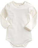 [Vaenait Baby]100%綿ベビー服男女兼用ロンパース肌着ボディスーツカバーオール Round Simple Ivory S