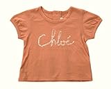 (クロエ)Chloe ベビー服 Tシャツ ピンク 6ヵ月 [並行輸入品]