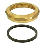 EZ-FLO 35061 Slip Joint Nut with Washer, Brass [並行輸入品]