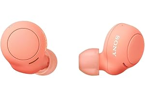 ソニー 完全ワイヤレスイヤホン WF-C500 : /軽量小型5.4g/高精度通話品質/簡単ペアリング/IPX4防滴性能/コーラルオレンジ WF-C500 DZ