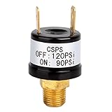 Dovewill 90PSI-120PSI　エアーコンプレッサー　圧力スイッチ　修理 交換 車用　空気圧スイッチ　12V