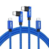 USB Type C ケーブル L字 3M 2本 60W 急速充電 USB C iPhone 17充電ケーブル L型 データ転送