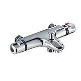 MagiDeal温度調節バスルームモダンクロムバスシャワーミキサーAnti Scaldタップ1 / 2 "または3 / 4 "コンセント 1/2 inch a1116ab8a00c0d9dabd641