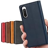 Xperia 10 IV ケース 手帳型 カードケース ソニー xperia 10 mark4 ケース カバー XPERIA10IV ケース xperia10マーク4ケース xperia10 4ケース xperia10マーク4 xperia10 マーク4 xperia 10 4 au SOG07 docomo SO-52C SoftBank 全対応 ケース 手帳 ソニー SO52C SO 52C 手帳型ケース エクスペリア10 IV エクスぺリア10IV Xperia エクスペリア10 IV スマホケース Xperia 10IV ケース 携帯カバー xperia10IV ケース 手帳型 適用 CASE 【iCoverCase】 合成皮革 内蔵マグネット ケース 手帳型 カードケース スマホケース 携帯カバー カード入れ スタンド 落ち着いた色 レトロ ネイビー