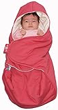 Wallaboo Baby Blanket Coco, Classic Soft 100% Cotton, Multi-Use, Poppy Red by Wallaboo [並行輸入品]