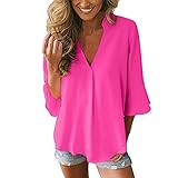 LZEVネック レディース 無地 tシャツ レディース スポーツ ベルスリーブ トップ レディース Tシャツ Vネック 花柄 ベルスリーブ 長袖 トップス おしゃれ ゆったり カジュアル 人気 高品質