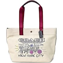 良品 コーチ ハンドバッグ トート 腕掛け キャンバス マルチカラー ボーダー 楽天市場】コーチ COACH トートバッグ レザー キャンバス