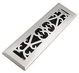 Accord APFRSNV212 Plastic Floor Register with Victorian Design, 2-Inch x 12-Inch(Duct Opening Measur