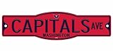 Washington Capitals 4 " x 17 "プラスチックStreet Sign NHL