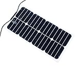 NUZAMAS 超薄型軽量の携帯用単結晶柔軟なソーラー パネル充電器 27 W