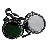 Forney 55311 Goggles, Oxygen Acetylene, Economy Eye-Cup 50MM Round Lens, Shade-5 [並行輸入品]