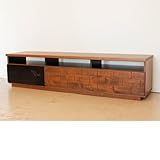 テレビボード 幅180 レンガ風 おしゃれ モダン TVボード テレビ台 完成品 スタイリッシュ 国産 ATO-371