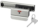 SYS(シブタニ) 表示付スライドラッチ(引手付き)　LB-522　非常解錠付