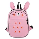 Zeroireベビー リュック 子供用 ハーネス リュック 誕生日 出産祝い 迷子ひも 迷子防止 幼児用 リード (ラビット－ピンク)