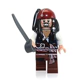 カリビアンミニフィギュアのジャック・スパロウレゴパイレーツ