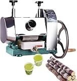 手動ジューサー、手動サトウキビジューサー、50kg/h サトウキビジューサー サトウキビ抽出ジューサー 2.48インチフィードポート