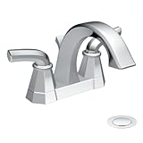 Moen S442 Felicity Two-Handle High Arc Bathroom Faucet, Chrome by Moen