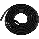 U字 溝ゴム 差し込み 保護用 けが防止 ブラック 粘着無し 保護材 高さ12mm 幅6mm 溝幅2mm 長さ3m