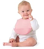 Kiddopotamus Bibbity Rinse & Roll Bib, Pink by Summer Infant, Inc. [並行輸入品]