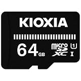 KIOXIA KMUB-A064G UHS-I対応 Class10 microSDXCメモリカード 64GB