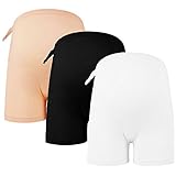 Sasairy レディース マタニティ 妊婦 3色 セット レギンス インナー パンツ スパッツ ショート丈 オールシーズン　Ｍ−ＸＬ