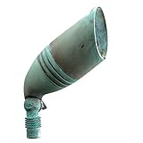 Best Quality Lighting LV07VRD Finished Outdoor Up Light with Clear Glass Shade, Green Verde [並行輸入品]
