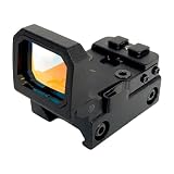 ChaosAirsoft NcSTAR VISMタイプ フリップアップ式ドットサイト FlipDot 20mmレールマウント付き