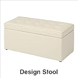 完成品 トランクベンチ 収納ができるベンチチェア 補助椅子としても最適 アイボリー