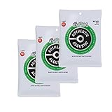 Martin MA140S 本物のアコースティックマーキス シルク仕上げ 80/20 ブロンズライト 12-54 (3パックセット)