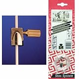 Stas Cliprail Max画像Hanging system-完全キット ホワイト BL10002, BL30002