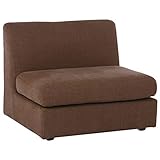 ソファー 【1.5人掛け】 高さ調節可 2種脚 連結用テープ付き ティオ1.5P ブラウン