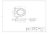 TOTO 補高便座(50mm)普通サイズ パステルアイボリー EWC440R