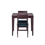 引出し付きダイニングセット　　ダークブラウン　３点