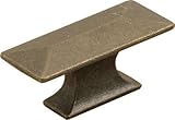 Belwith Keelerバンガローコレクション2 5 / 16 "長方形キャビネットノブWindoverアンティーク