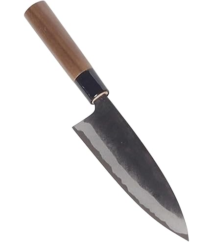 Amazon｜包丁 舟行 元兼「極上」鍛造黒打両刃 土佐型舟行包丁165mm