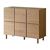 棚 ラック チェスト キャビネット 幅110cm カラー：ナチュラル