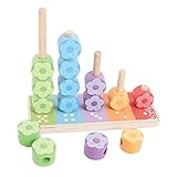 Bigjigs Baby First Flower Stacker [並行輸入品]