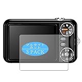 3枚 VacFun ブルーライトカット フィルム ， 富士フイルム FUJIFILM FinePix デジタルカメラ FX JX280 向けの ブルーライトカットフィルム 保護フィルム 液晶保護フィルム（非 ガラスフィルム 強化ガラス ガラス ）