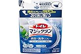 花王(Kao) トイレ用洗剤 トイレマジックリン消臭洗浄スプレー ミント 詰替用 330ml ミント 1 個