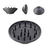 360°回転ディフューザー アタッチメントノズル Laifen Swiftヘアドライヤー/スイフトSEスタイリングツール対応 ヘアスムージングドライヤー 磁気ブロワーアクセサリー Laifen用 ブラック