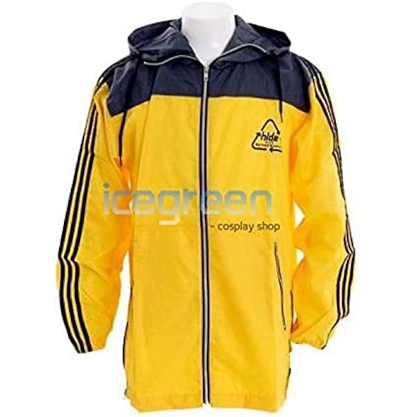 Amazon.co.jp: [TTCOS] コスプレ hide ラインパーカー イエロー サイズ