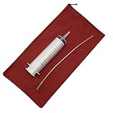 TNBF® 大容量 150ml プラスチック 注射器 安全 柔らか ホース 付 シリンジ 針 無し オイル 注入 エアー 抜き 1