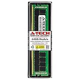 A-Tech 64GB 交換用 Hynix HMAA8GR7AJR4N-XN - DDR4 3200MHz PC4-25600 ECC Registered RDIMM 288ピン 2Rx4 1.2V - シングルサーバーメモリ RAM スティック (HMAA8GR7AJR4N-XN-ATC)