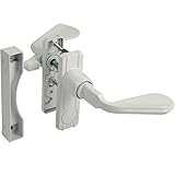 Ideal Security ハンドルセット インスウィングストーム スクリーンドア ISB1AM ホワイト 1