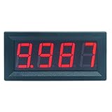 volflashy 電圧計 ミニ デジタル LED ディスプレイ 4ビット DC 0-100V パネル ボルト 電圧 メーター テスター 検出器 車 ホーム